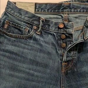 34/32 Abercrombie Jeans AWESOME button fly